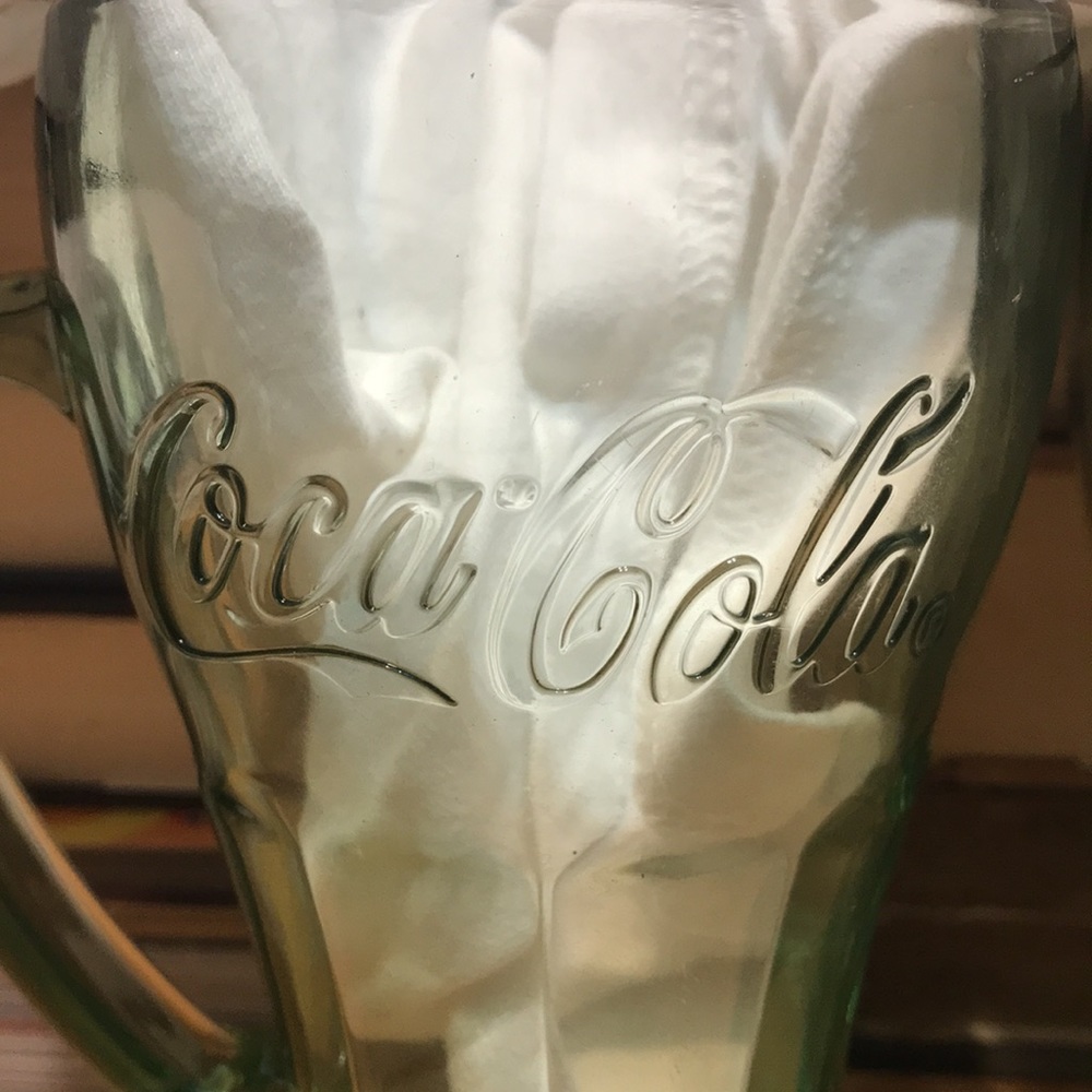 Vintage Heavy Duty COCA COLA handled glasses - Picture 3 of 9